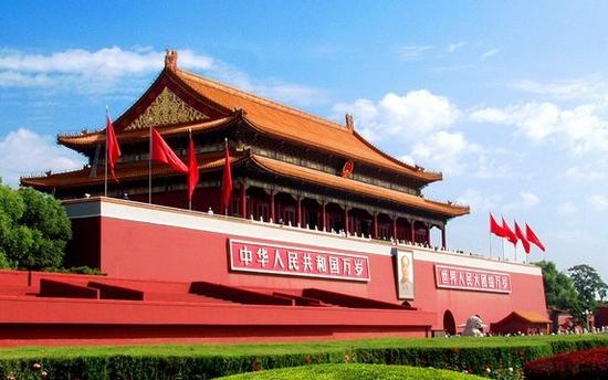 资料图：天安门。