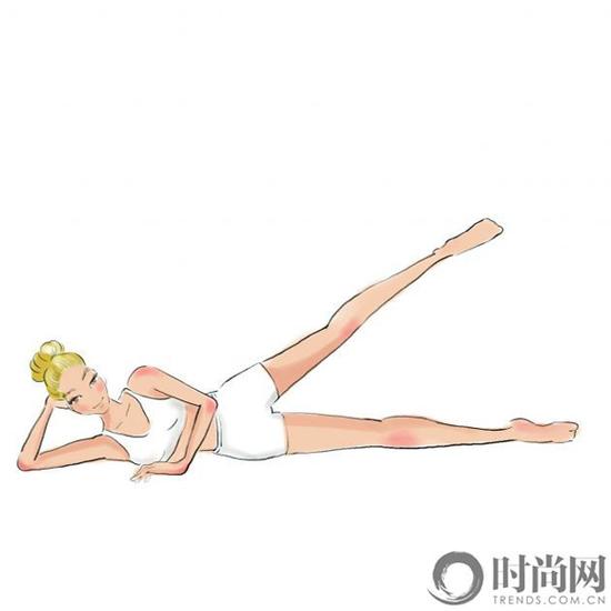 动作一:侧抬腿
