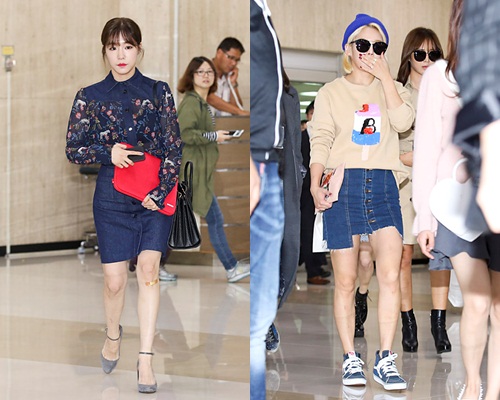 Tiffany（左）和孝渊