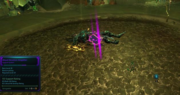 现在即使是小BOSS也会掉落到各种优秀紫色装备