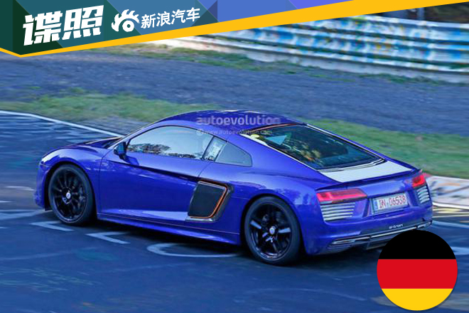 奥迪R8纯电动版无伪曝光 或73.7万元起