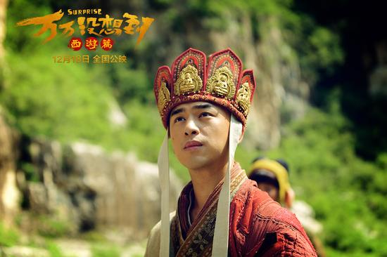 陈柏霖光头造型饰唐僧