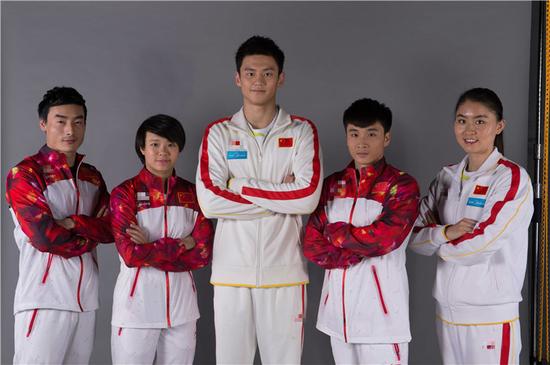 金牌阵容亮相中国泳坛梦之队集结双十一