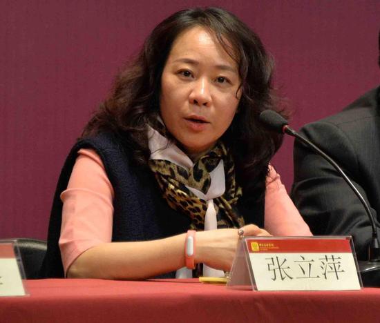 中央音乐学院声歌系主任张立萍