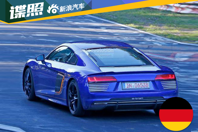 奥迪R8纯电动版无伪曝光 或73.7万元起