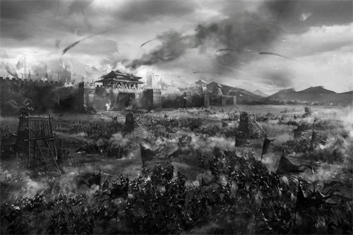 图4：千军万马攻城战役