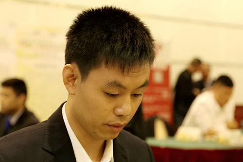 许银川在比赛中