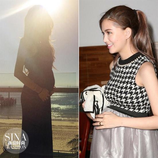 昆凌孕期身材依旧苗条布莱克-莱弗利要说女神就是女神,queen s怀孕时