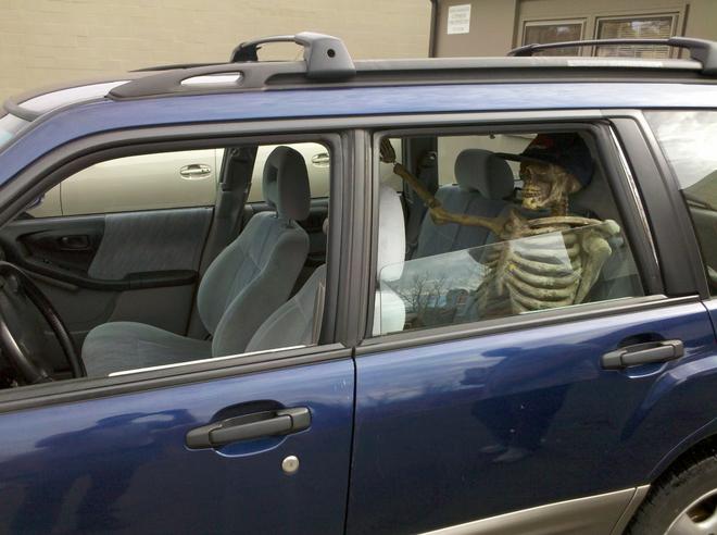 万圣节不装饰一下爱车能出门吗？