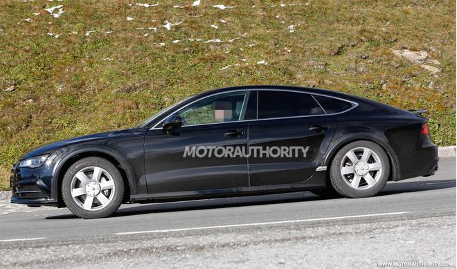 新一代奥迪A7路试谍照曝光 推燃料电池版