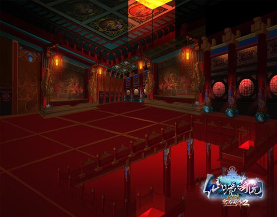 图10：《完美国际2》“仙境奇园”新版本家园中式建筑内景