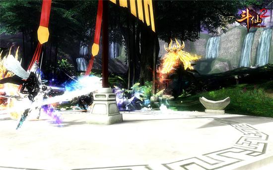 图3：《斗仙2》战斗大场面