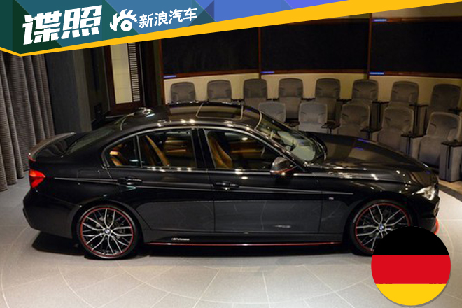 全新宝马330i定妆照 造型更加凶狠复杂 