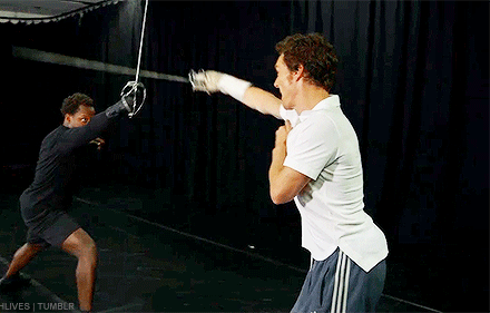 卷福《哈姆雷特》排练片段