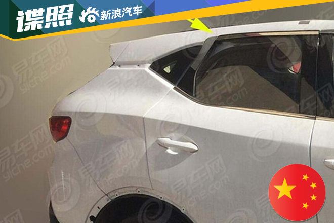 东南DX3测试谍照曝光 明年北京车展首发