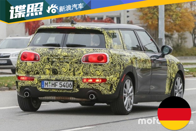 新MINI JCW CLUBMAN谍照 或明年3月亮相