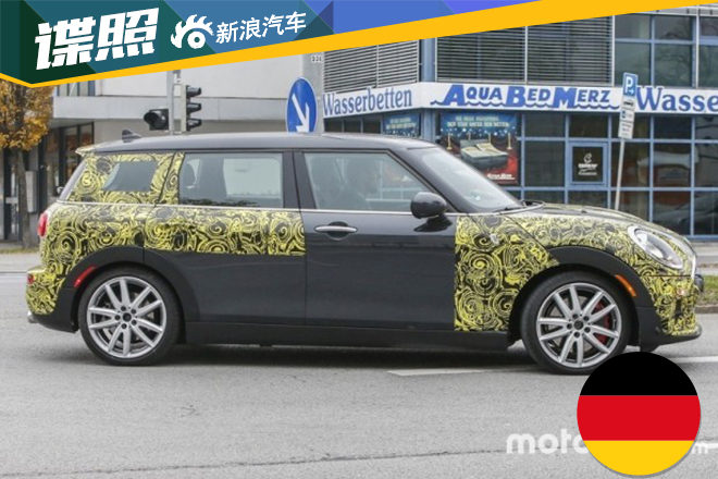 新MINI JCW CLUBMAN谍照 或明年3月亮相