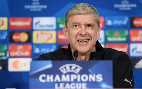 温格出席赛前发布会