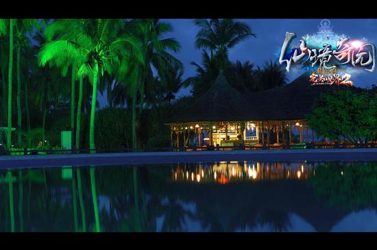 图12：犹如《完美国际2》渔村傍晚-蜈支洲岛
