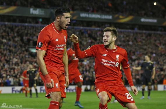 利物浦欧罗巴联赛获胜