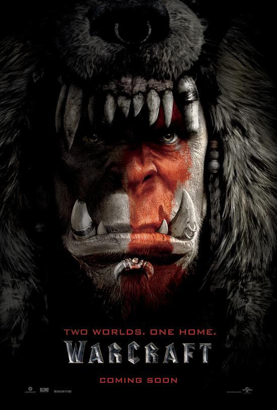 "霜狼氏族酋长"杜隆坦角色海报