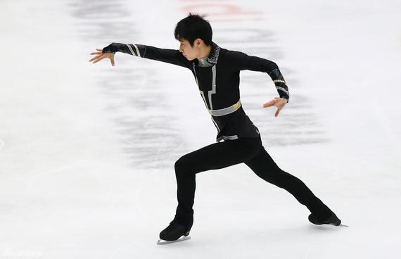 中国小将金博洋将与羽生结弦直接对话