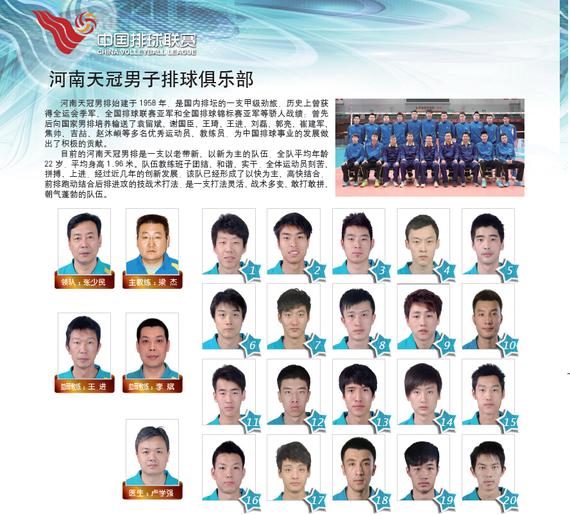 河南男排