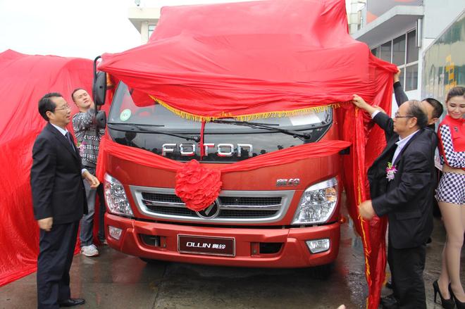 福田奥铃CTX国V新品揭幕