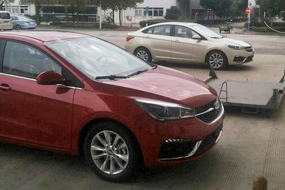 奇瑞艾瑞泽5无伪装谍照 广州车展发布