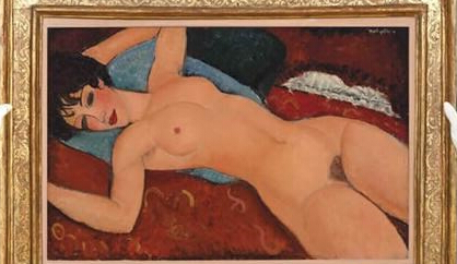 《斜躺的裸女》