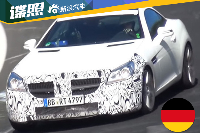 奔驰SLC谍照曝光 3.0 V6双涡轮发动机