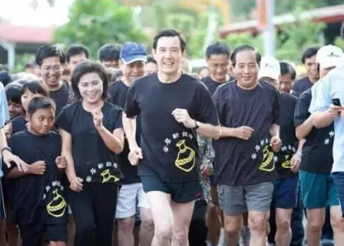 马英九的跑步人生