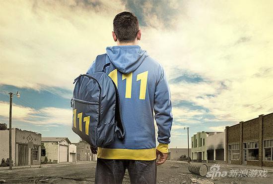 让衣服和书包告诉路人你来自《辐射4》的111号避难所