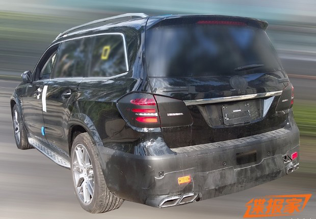 前脸犀利 梅赛德斯-AMG GLS级国内谍照