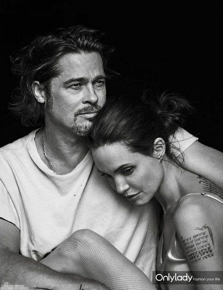 光棍节男女朋友互化妆|安吉丽娜·朱莉|布拉德·皮特|光棍节_新浪时尚