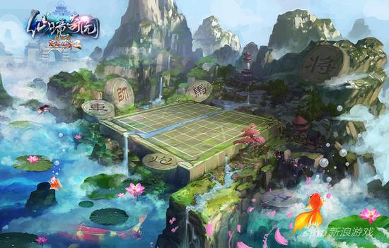 《完美国际2》新版幻海奇谭棋岛截图：刀兵未动杀气现