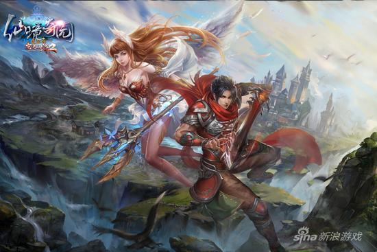 《完美国际2》新版“仙境奇园”家园原画