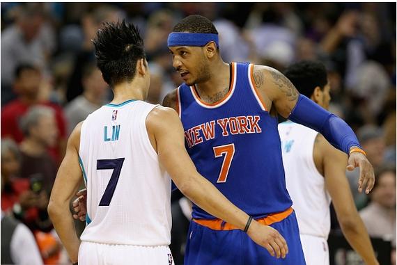 林书豪对阵尼克斯再一次贡献替补最高分