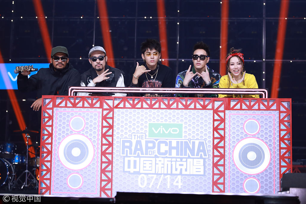 吴亦凡,邓紫棋,潘玮柏,张震岳和嘻哈歌手热狗五位"明星制作人"悉数