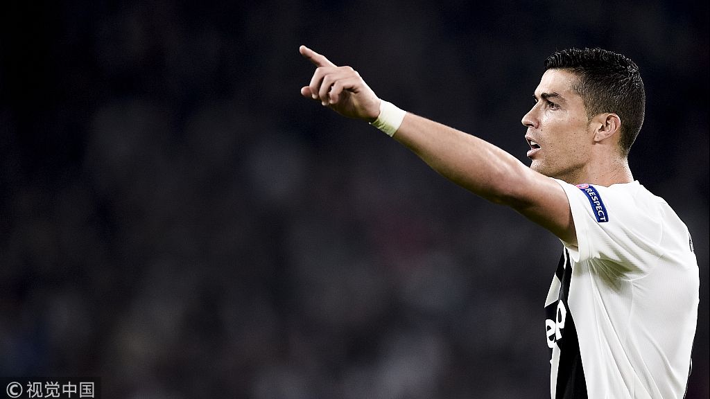 C罗摘得本周欧冠最佳进球,凯恩当选MVP