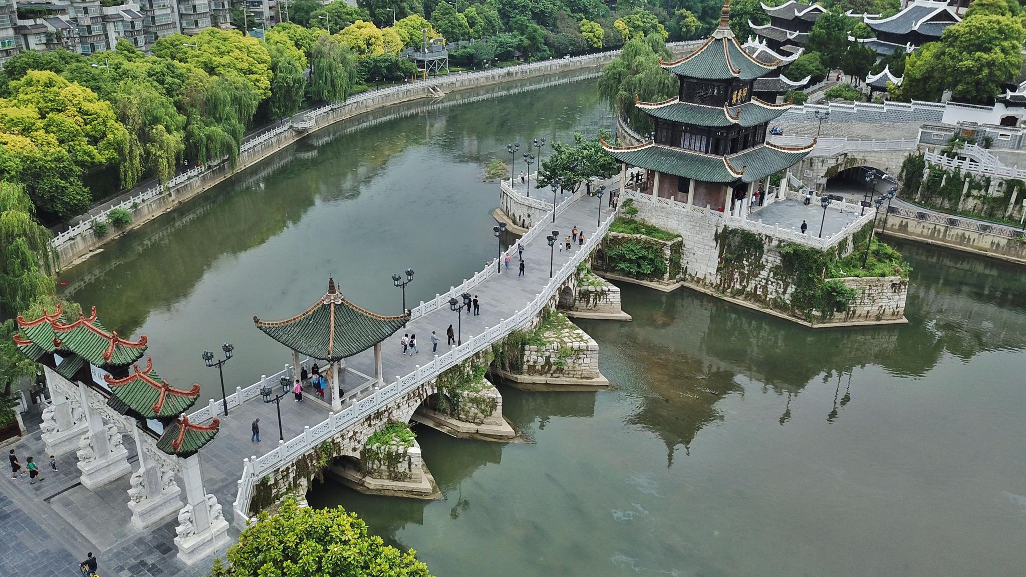 天空之眼瞰贵阳