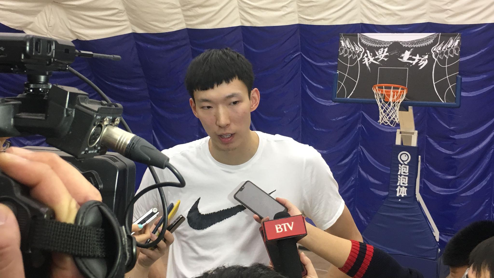 周琦:首要目标是有球可打,若回归CBA仍想争冠|CBA|周琦|徐邦印_新浪新闻