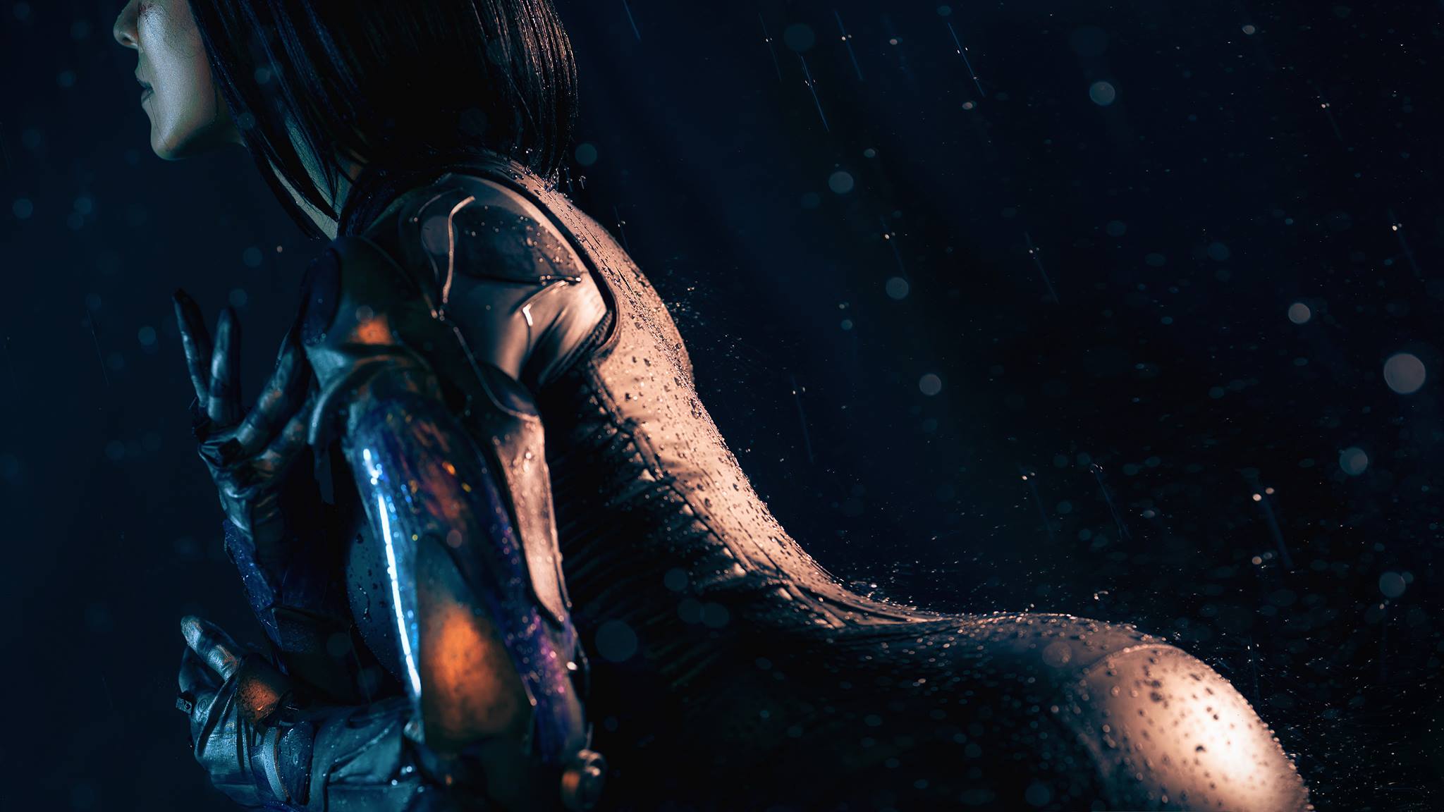 阿丽塔战斗天使cos图欣赏美少女机械感十足