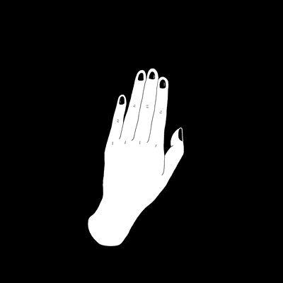 首先,现在一张纸上一笔画出一个五角星.