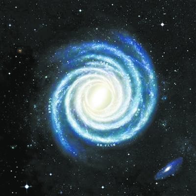 最精确银河系结构图