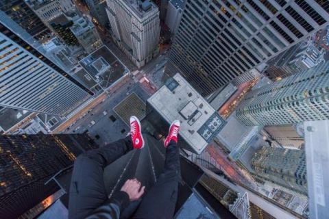 这些让人看着就恐高的图,来一次看个够|症状|一次|心理_新浪新闻