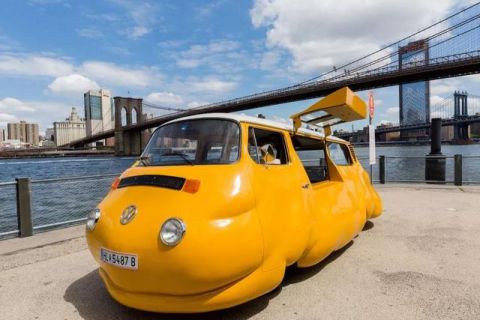 饥肠辘辘的夏日午后谁不想路过一辆胖胖的热狗车