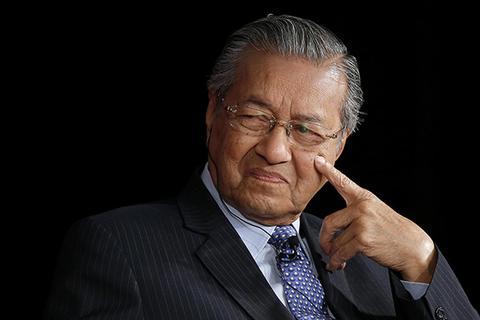 马来西亚总理马哈蒂尔（视觉中国）