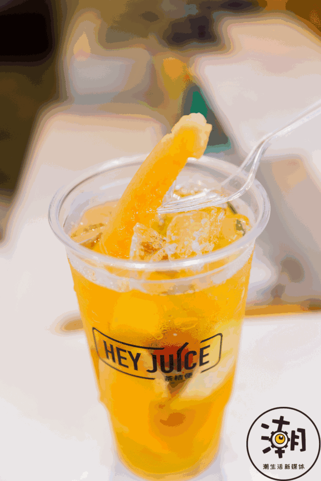 这杯水果茶让这个长沙妹坨成为了人生赢家