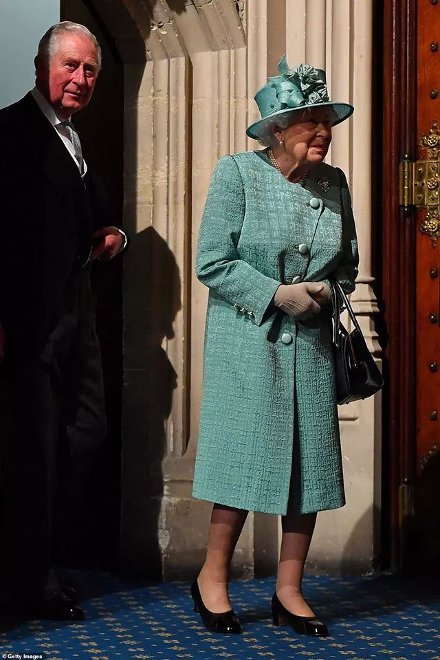 英女王议会开幕大典上穿的这条裙子,又让网友吵翻了